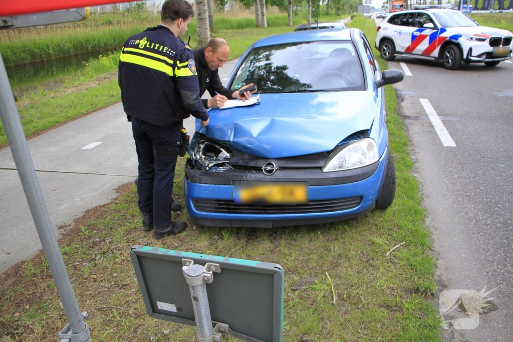 Forse schade bij kop-staartbotsing