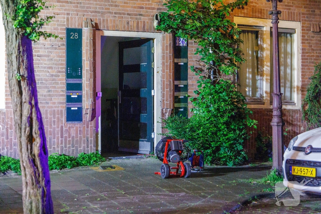 Brand in woning snel onder controle