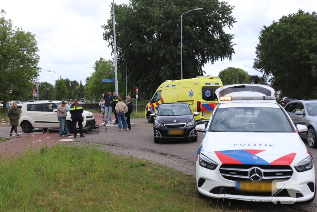 Ongeval met fietser en automobilist