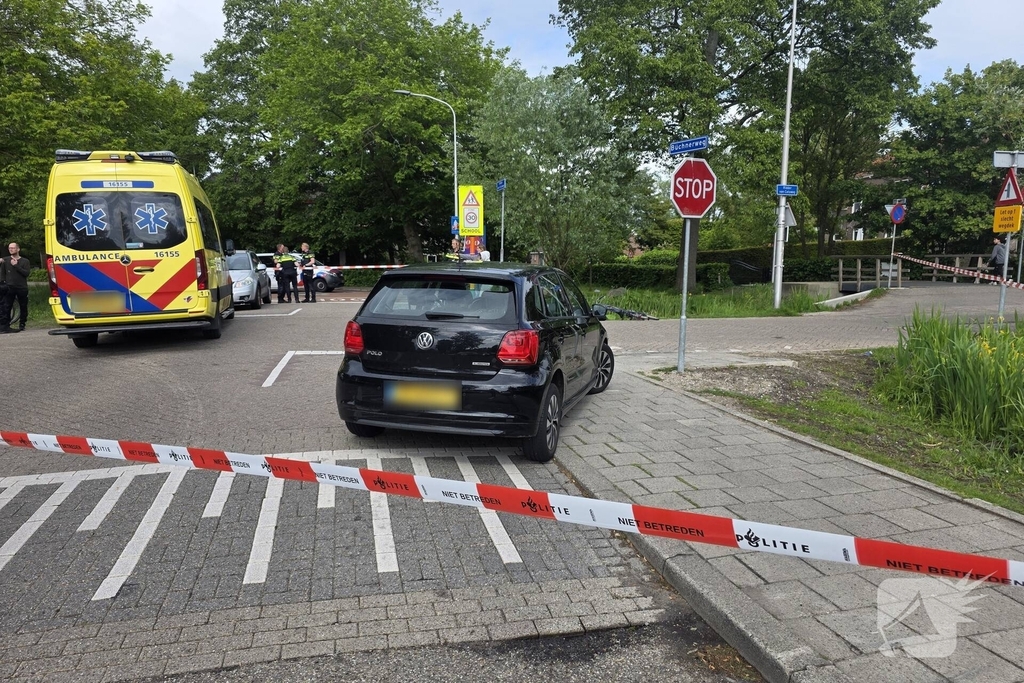 Fietser gewond bij aanrijding met auto