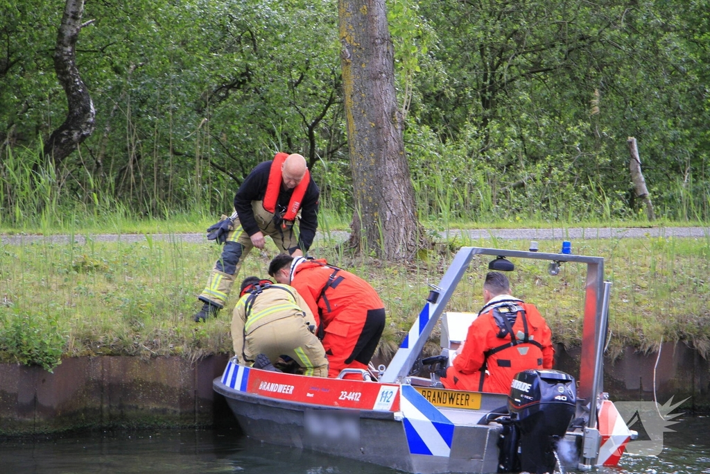 Ree sterft na reddingsactie van brandweer
