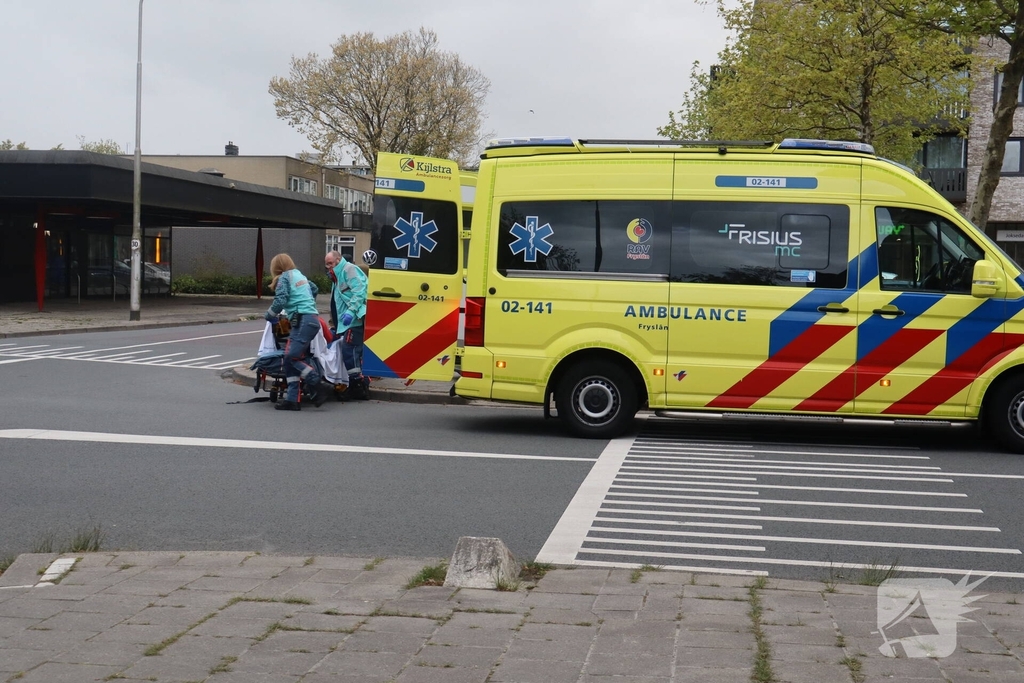 Scootmobielrijder gewond na ongeval