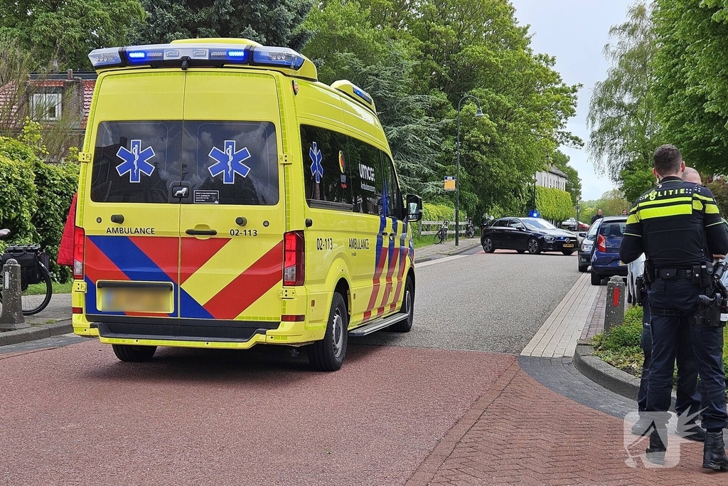 Fietser gewond bij aanrijding met auto