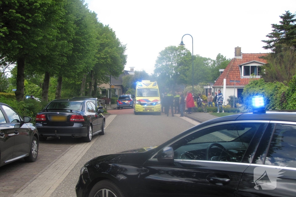 Fietser gewond bij aanrijding met auto