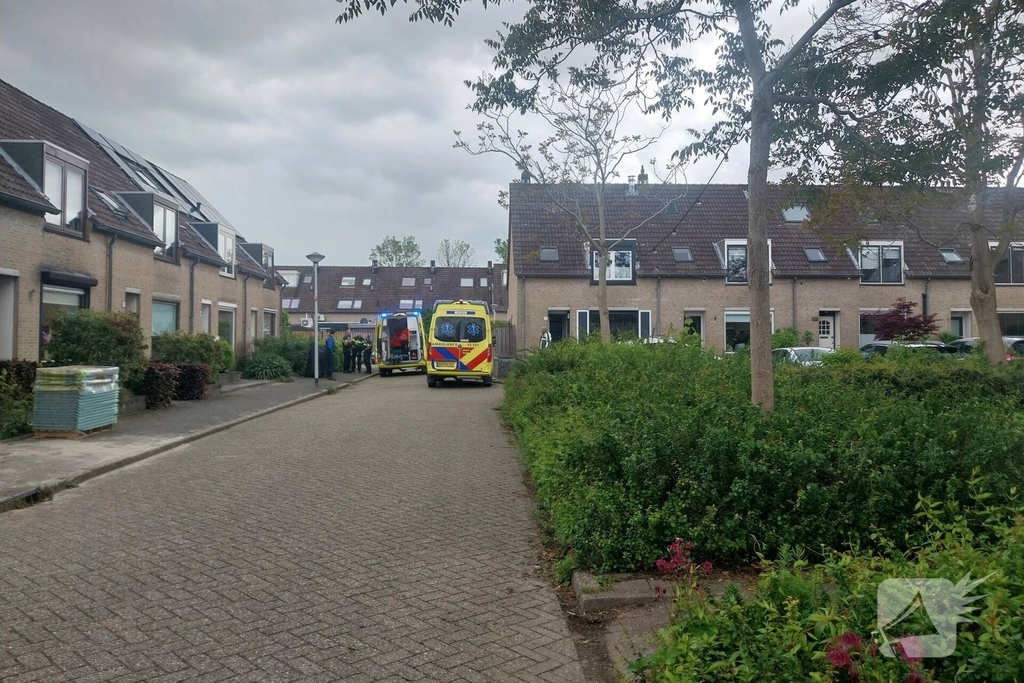 Traumahelikopter landt bij incident in woning