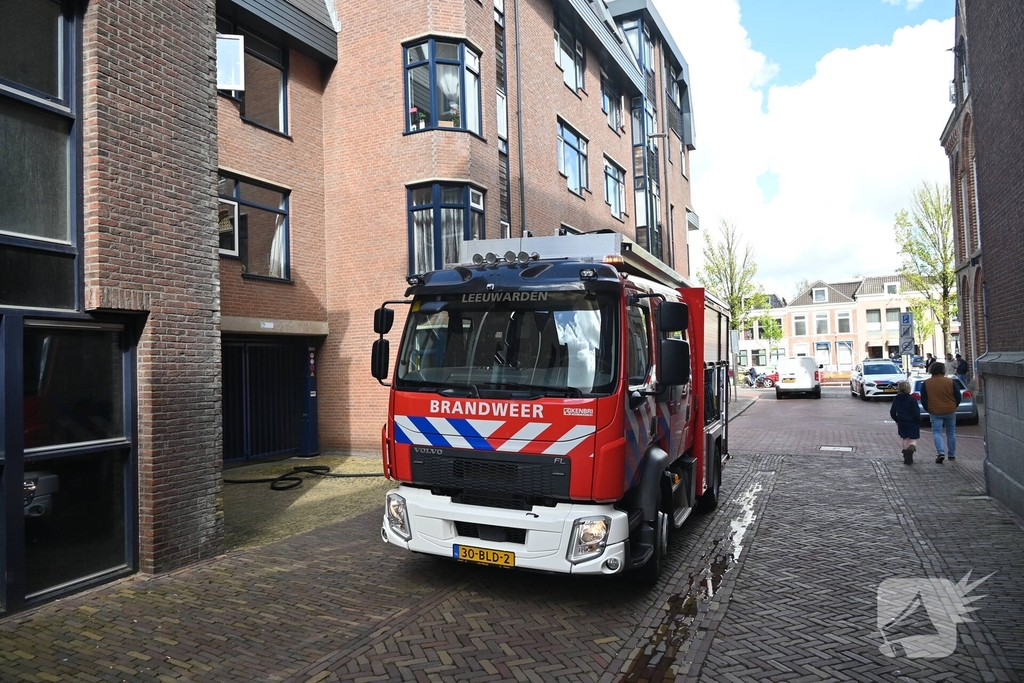 Wooncomplex ontruimd wegens brand