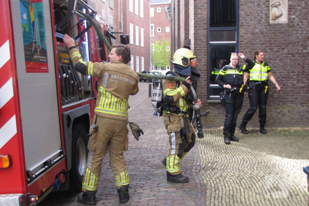 Wooncomplex ontruimd wegens brand