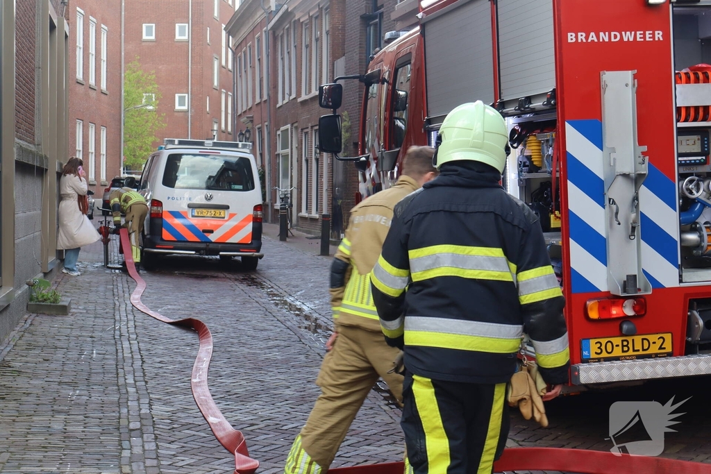 Wooncomplex ontruimd wegens brand