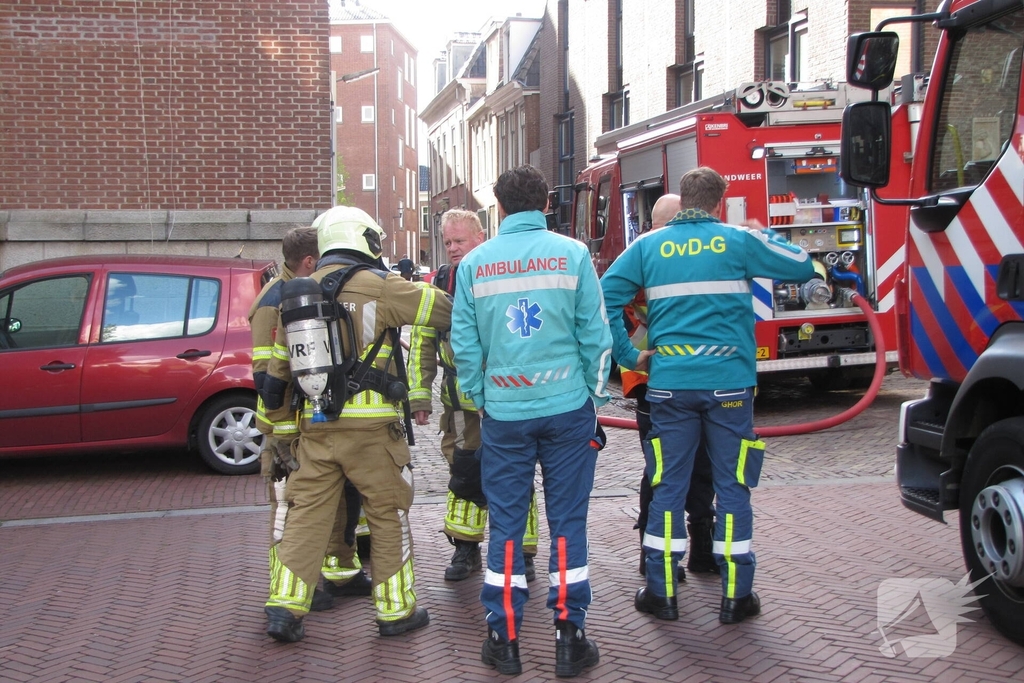 Wooncomplex ontruimd wegens brand