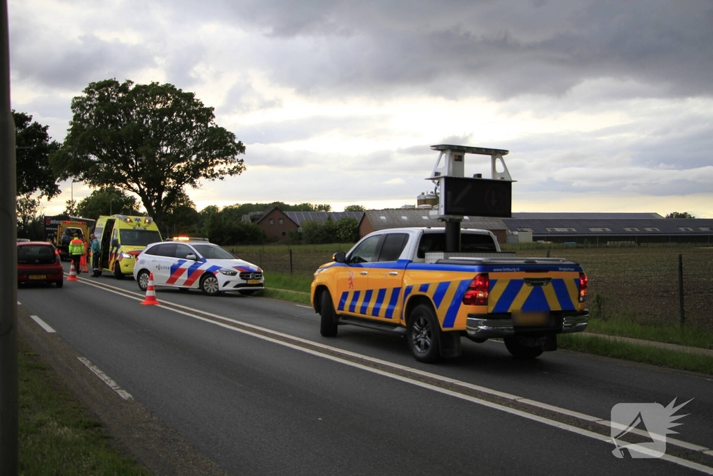 Ongeval met drie voertuigen zorgt voor verkeershinder