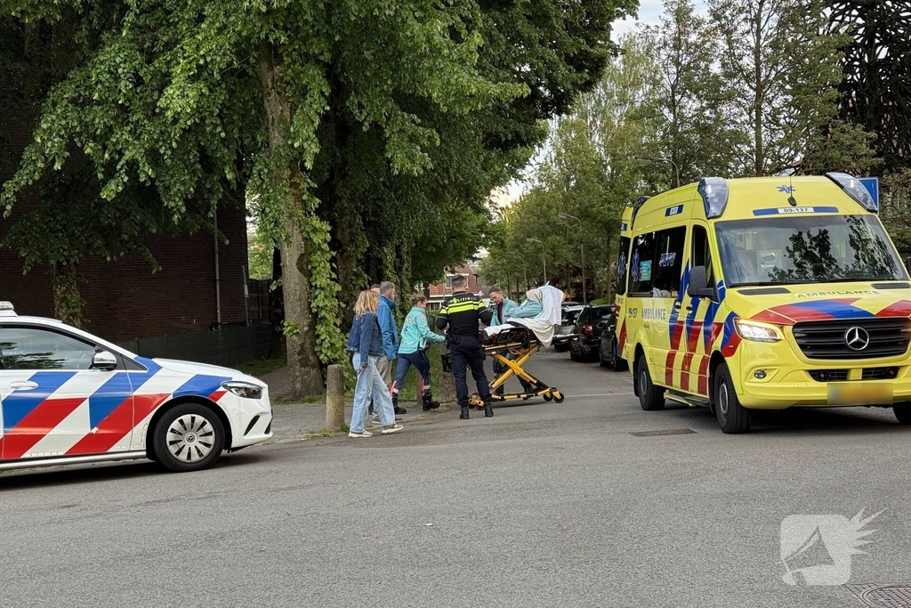 Fietser gewond na valpartij
