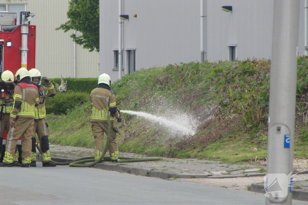 Sportschool ontruimd wegens brand in transformatorhuis