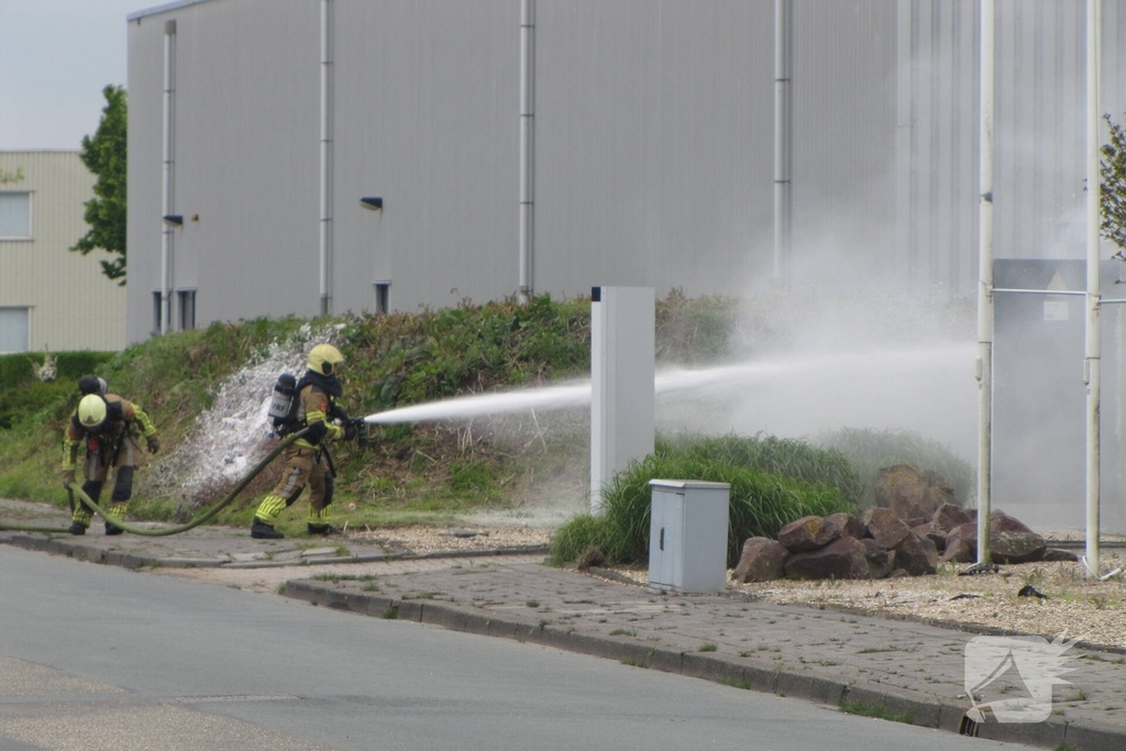 Sportschool ontruimd wegens brand in transformatorhuis
