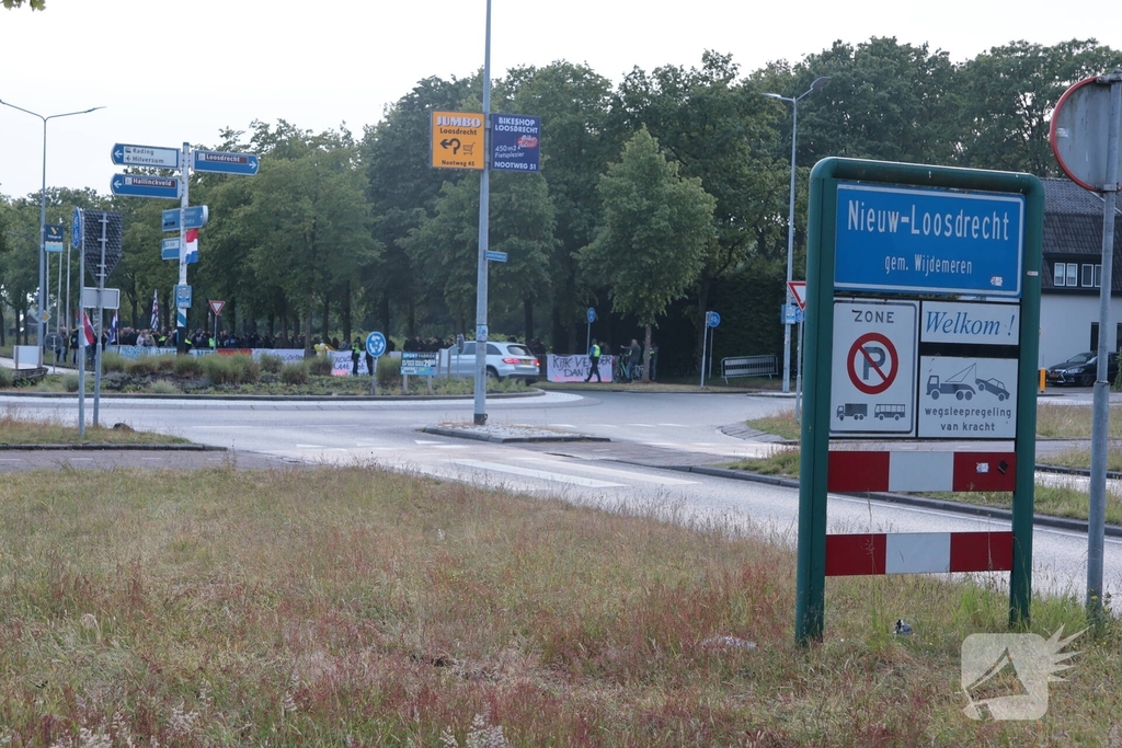 Situatie in Loosdrecht blijft kalm