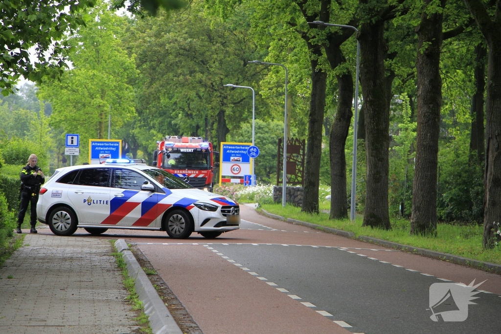 Gaslek ontdekt tijdens werkzaamheden
