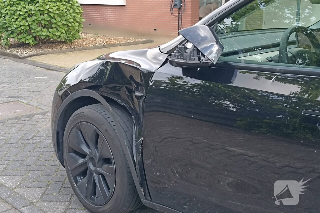 Fatbiker gewond bij botsing met auto