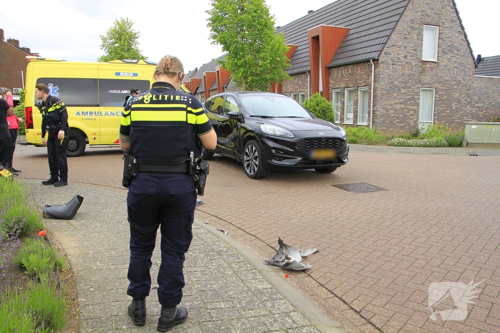 Scooterrijder zwaargewond bij ongeval