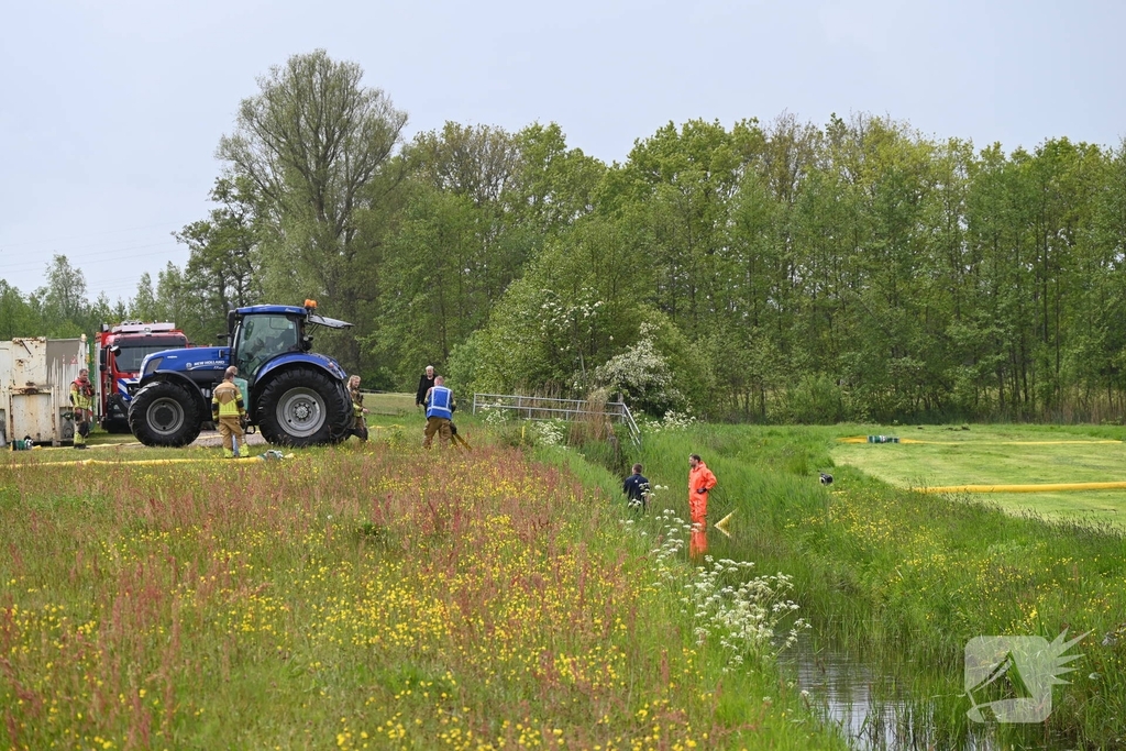 Brand in loods leidt tot opschaling van hulpverlening
