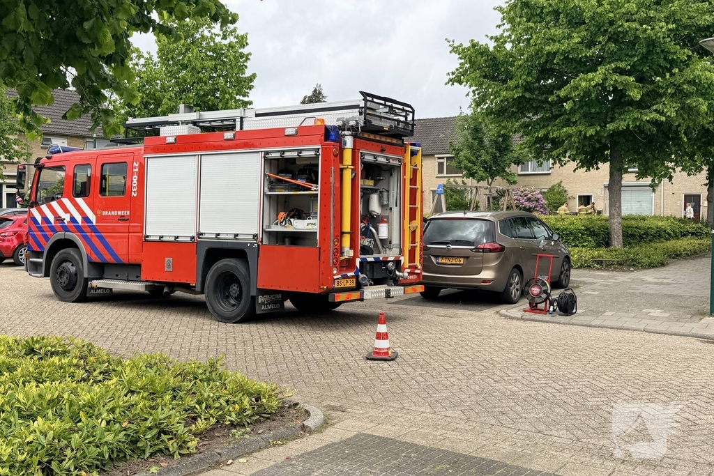 Woningbrand in Sint-Oedenrode veroorzaakt rookontwikkeling