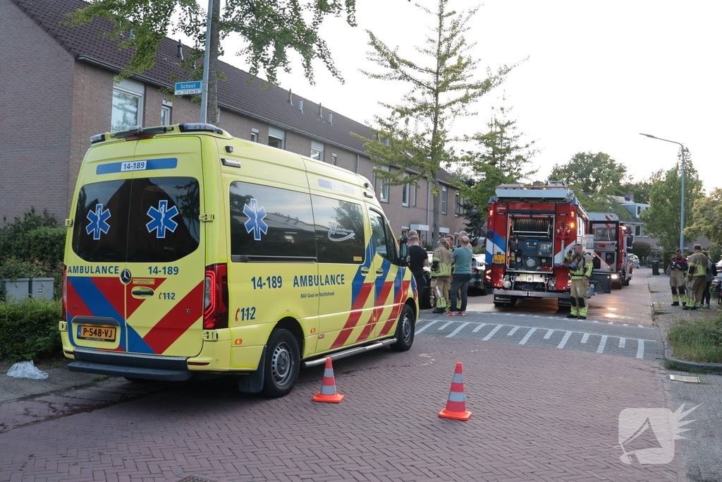 Keukenbrand in woning snel geblust