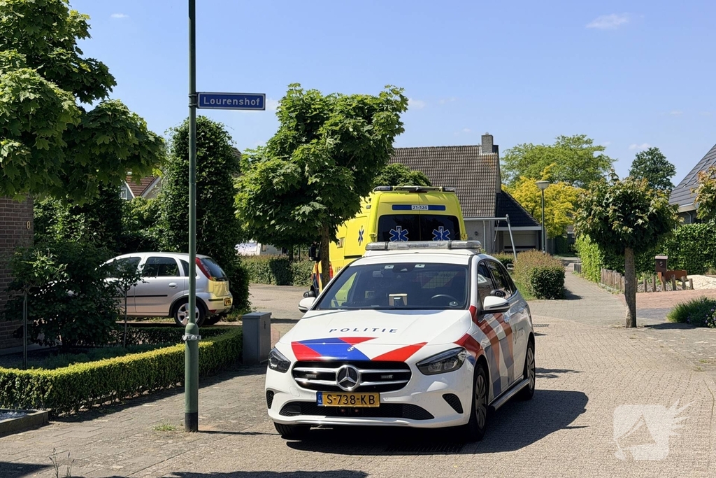 Brand door gesmolten pan veroorzaakt