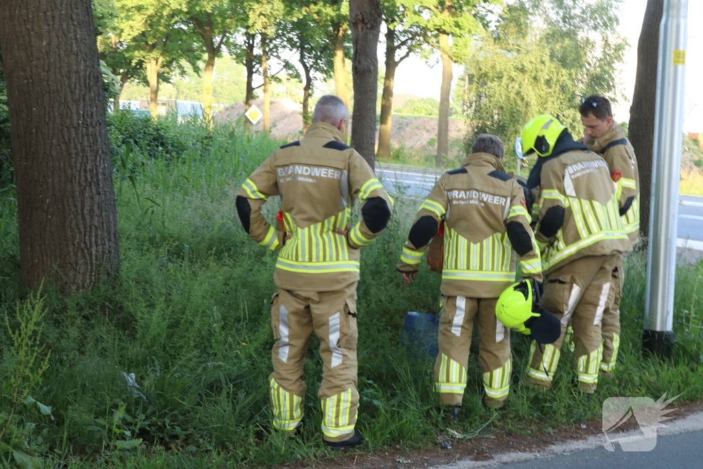 Jerrycan met diesel zorgt voor inzet hulpdiensten