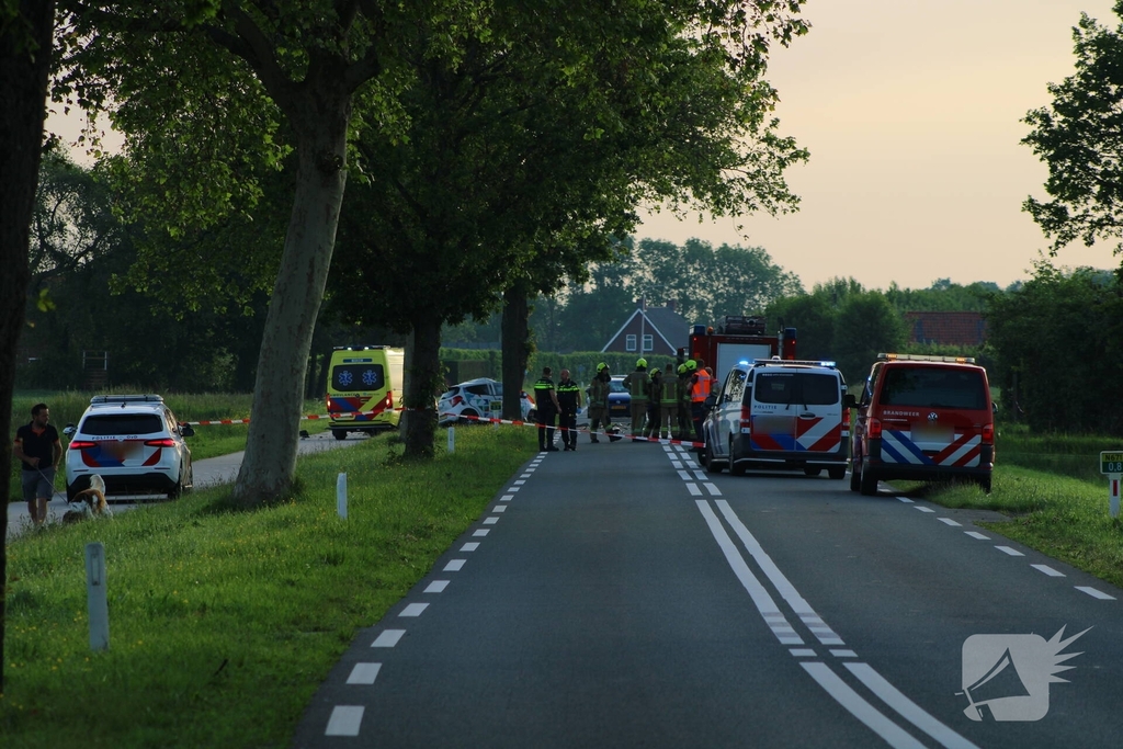 Een dode bij ernstig ongeval met auto