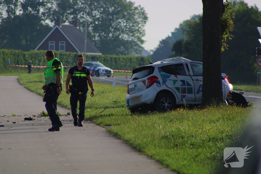 Een dode bij ernstig ongeval met auto