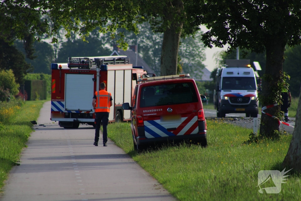 Een dode bij ernstig ongeval met auto