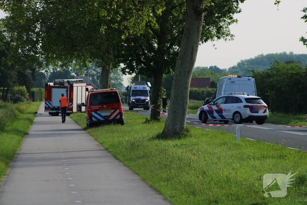 Een dode bij ernstig ongeval met auto