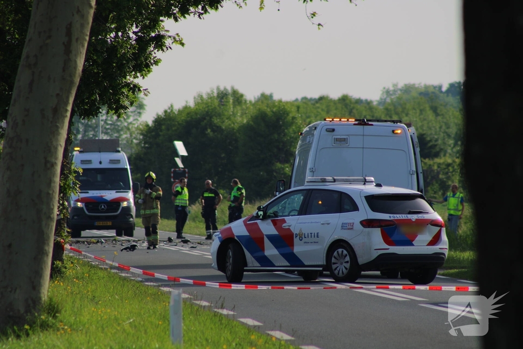 Een dode bij ernstig ongeval met auto