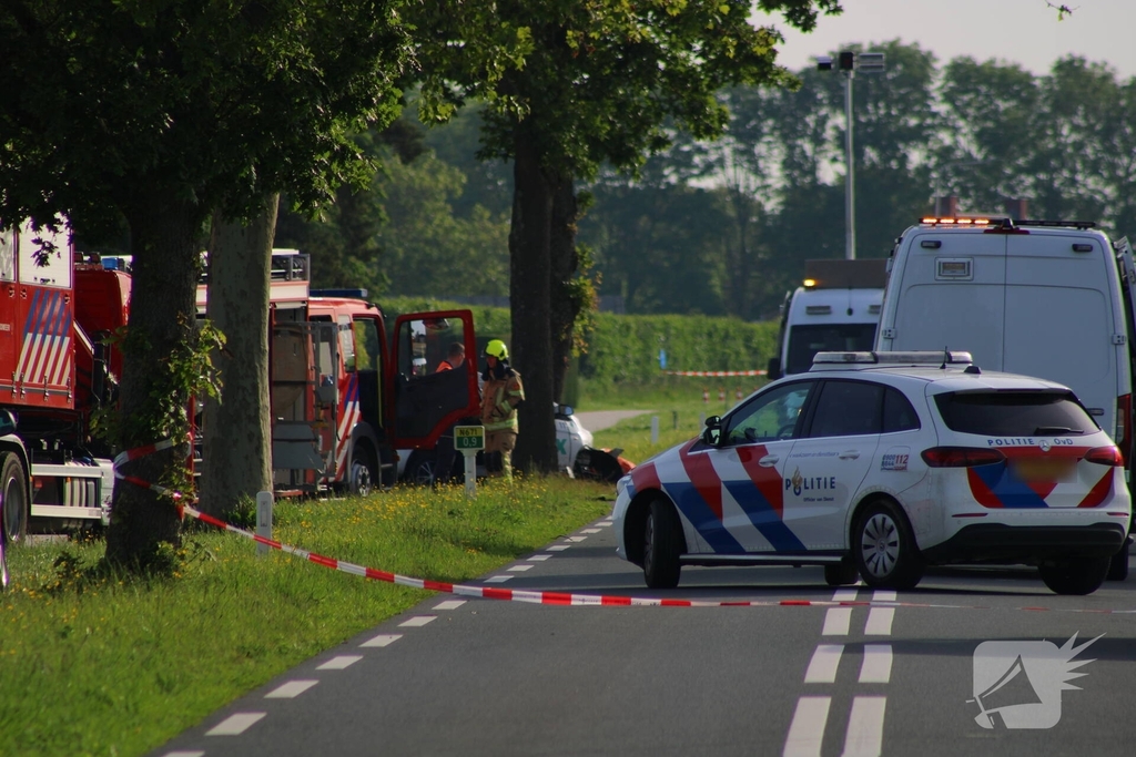 Een dode bij ernstig ongeval met auto