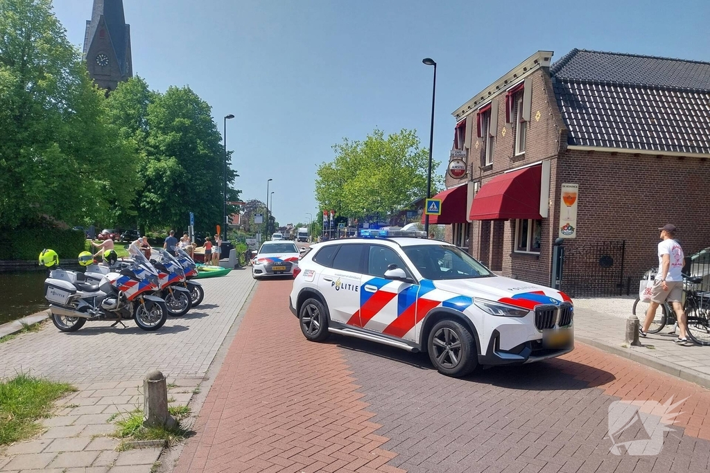 Traumateam en veel politie ingezet na ongeval met wielrenner