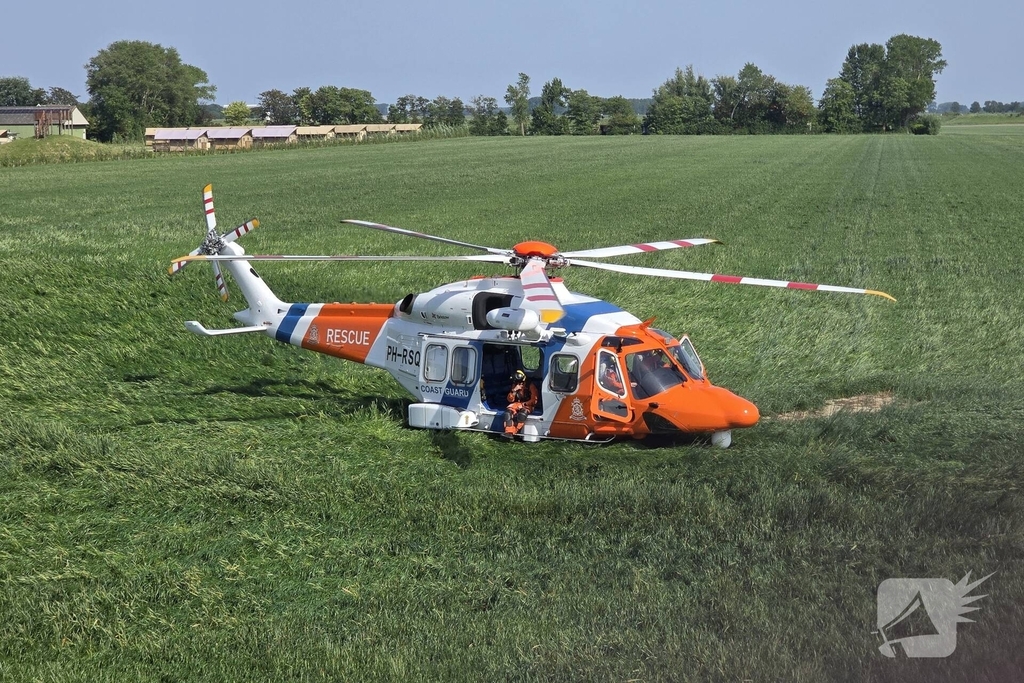 Spectaculaire reddingsactie na ongeval op het water