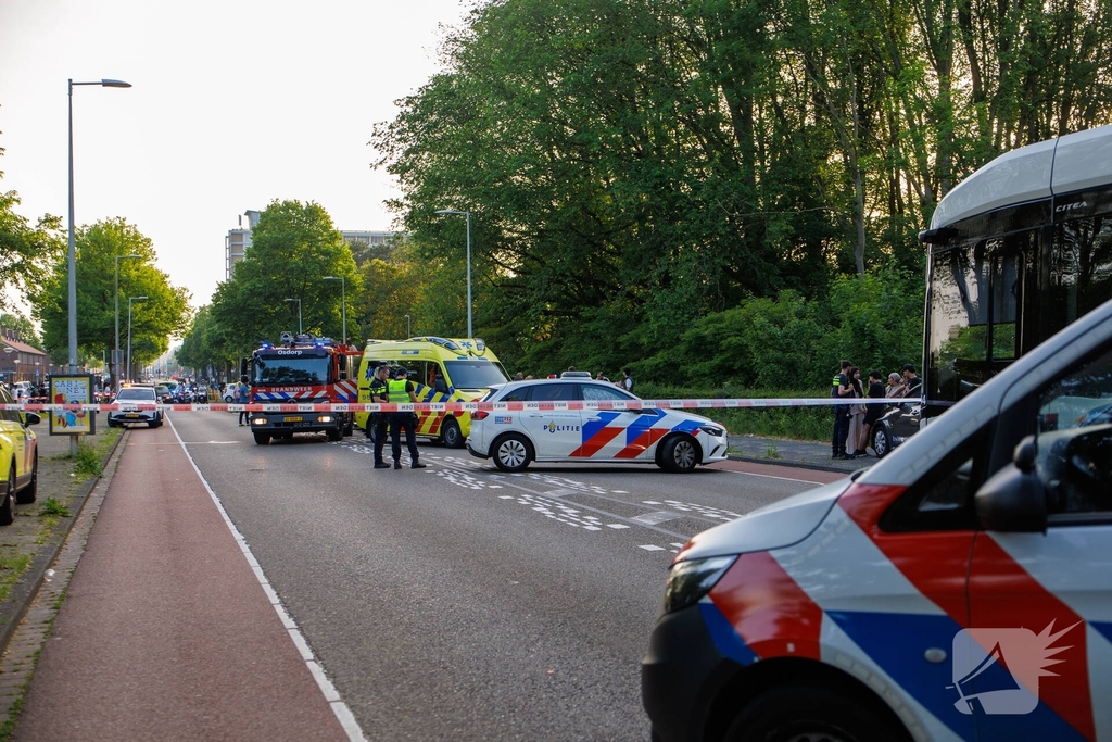 Scooterrijder zwaargewond bij aanrijding