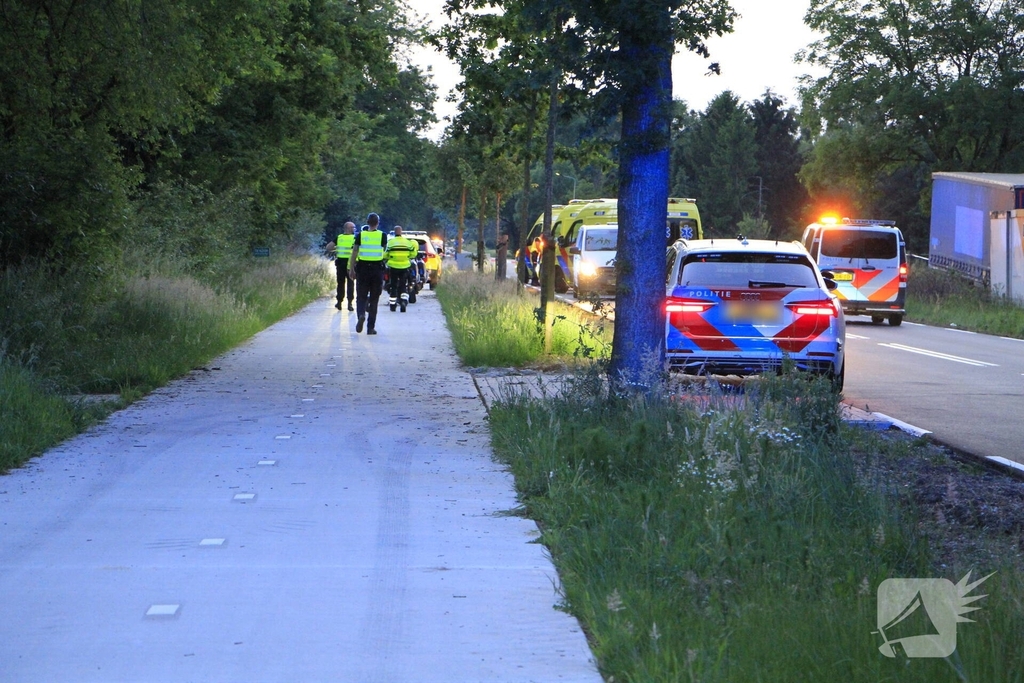 Ernstig ongeval met bestelbus resulteert in gewonde