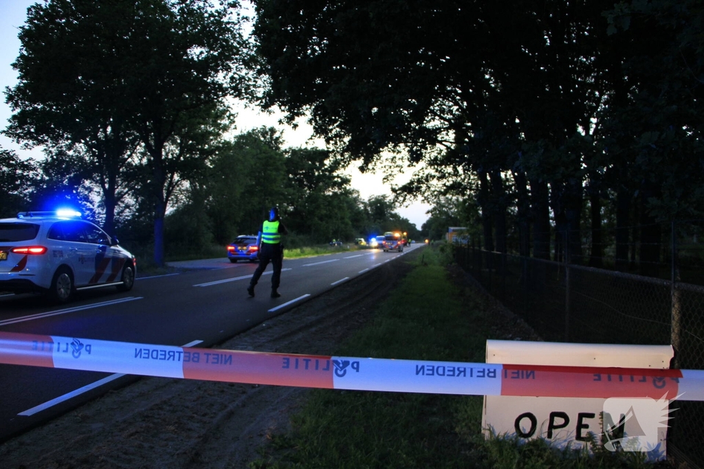 Ernstig ongeval met bestelbus resulteert in gewonde
