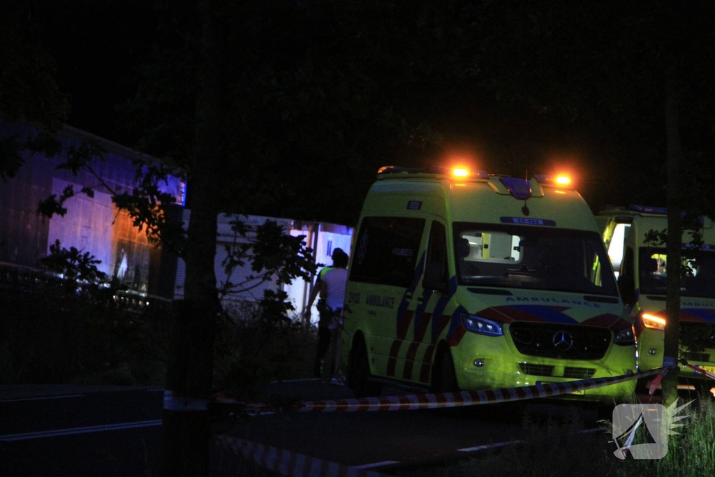 Ernstig ongeval met bestelbus resulteert in gewonde
