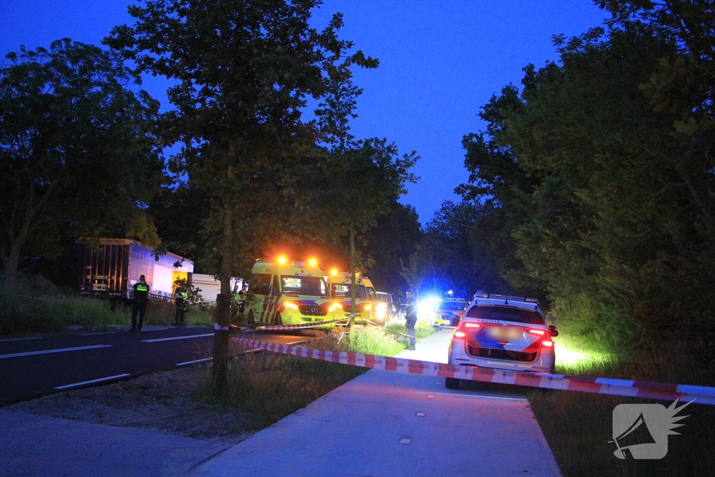Ernstig ongeval met bestelbus resulteert in gewonde
