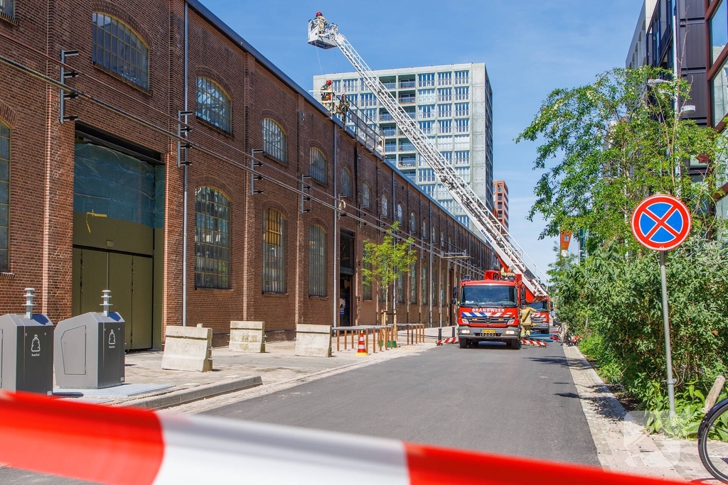Brand in sportfaciliteit door hitte