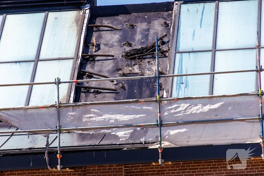 Brand in sportfaciliteit door hitte