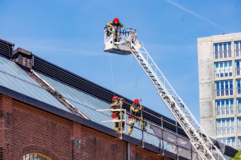 Brand in sportfaciliteit door hitte