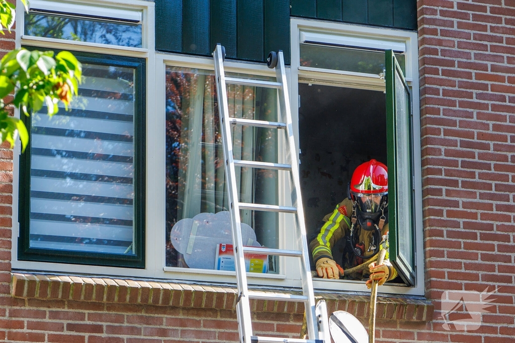 Woningbrand in Koog aan de Zaan geblust