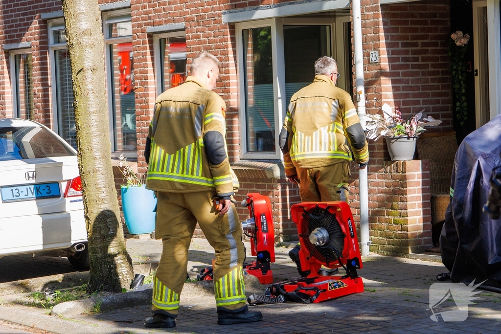 Woningbrand in Koog aan de Zaan geblust