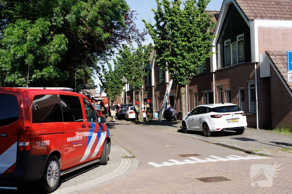 Woningbrand in Koog aan de Zaan geblust