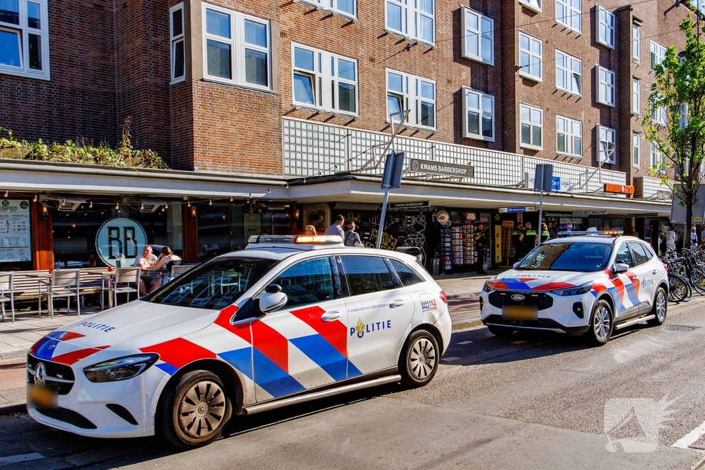 Overval op tabakshop in drukke winkelstraat