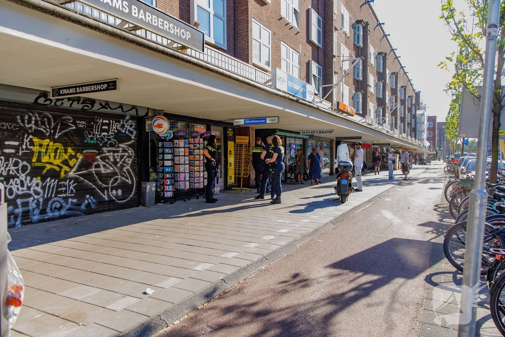 Overval op tabakshop in drukke winkelstraat
