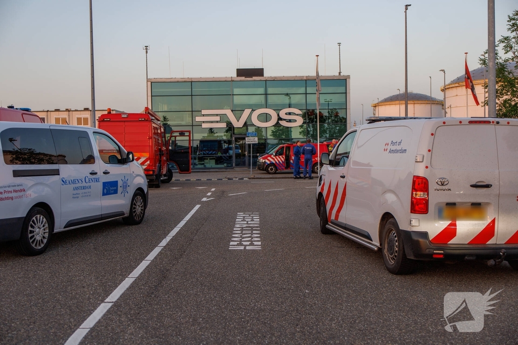 Ongeval met gevaarlijke stoffen bij brandstofoverslag
