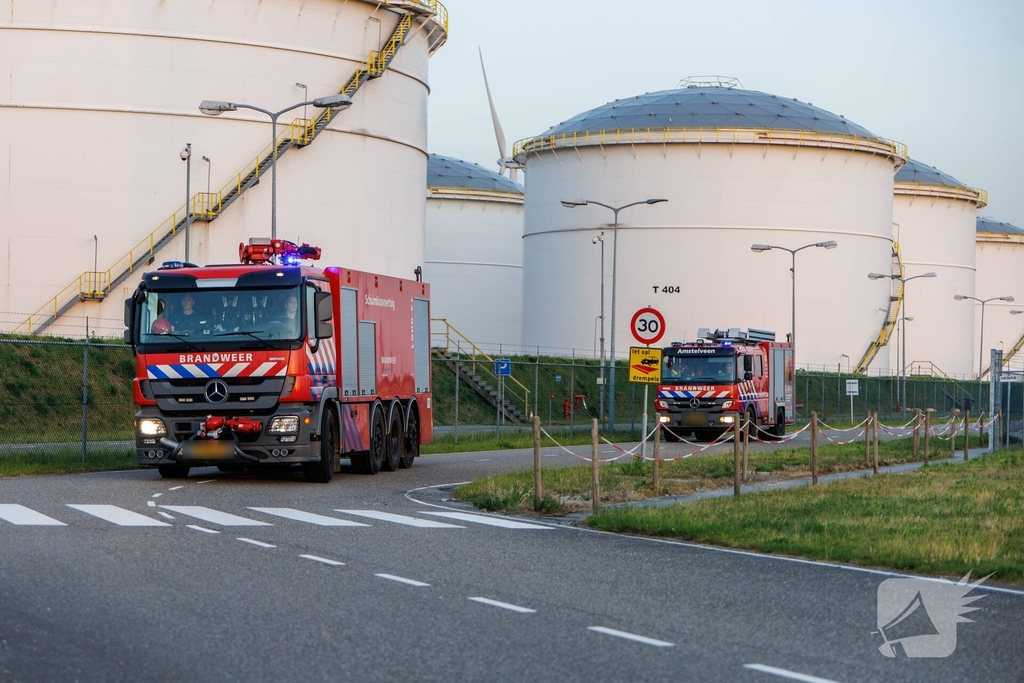 Ongeval met gevaarlijke stoffen bij brandstofoverslag