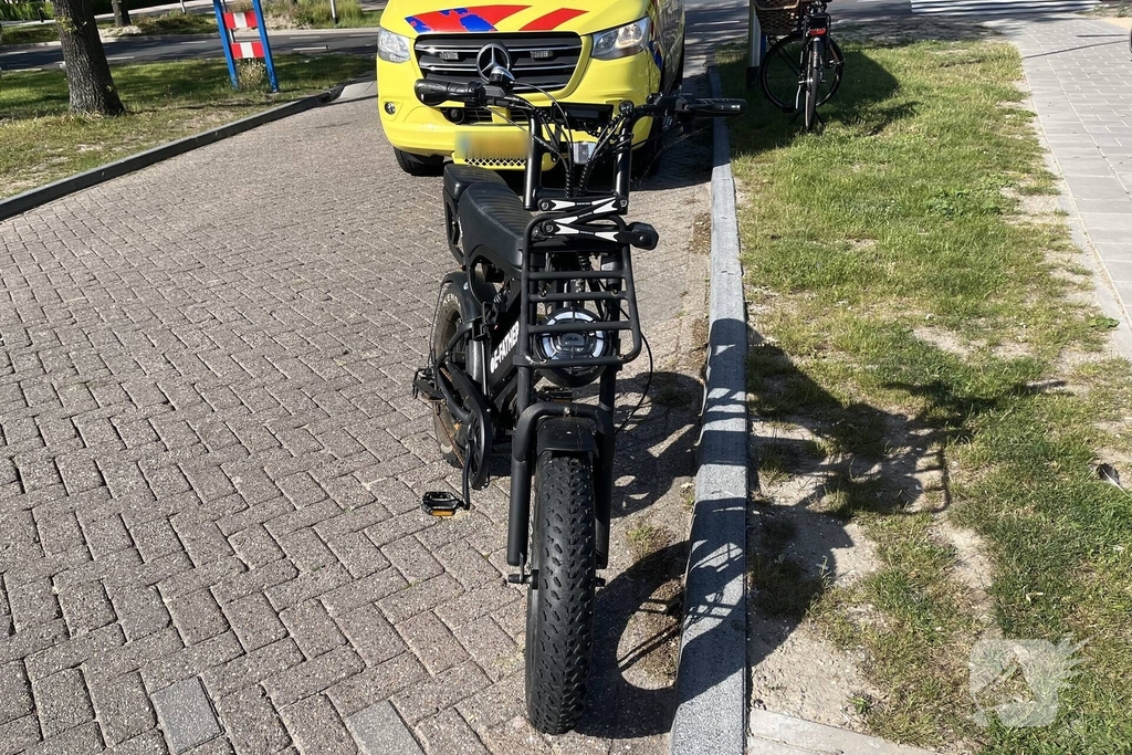 Fatbike-ongeluk leidt tot ziekenhuisopname